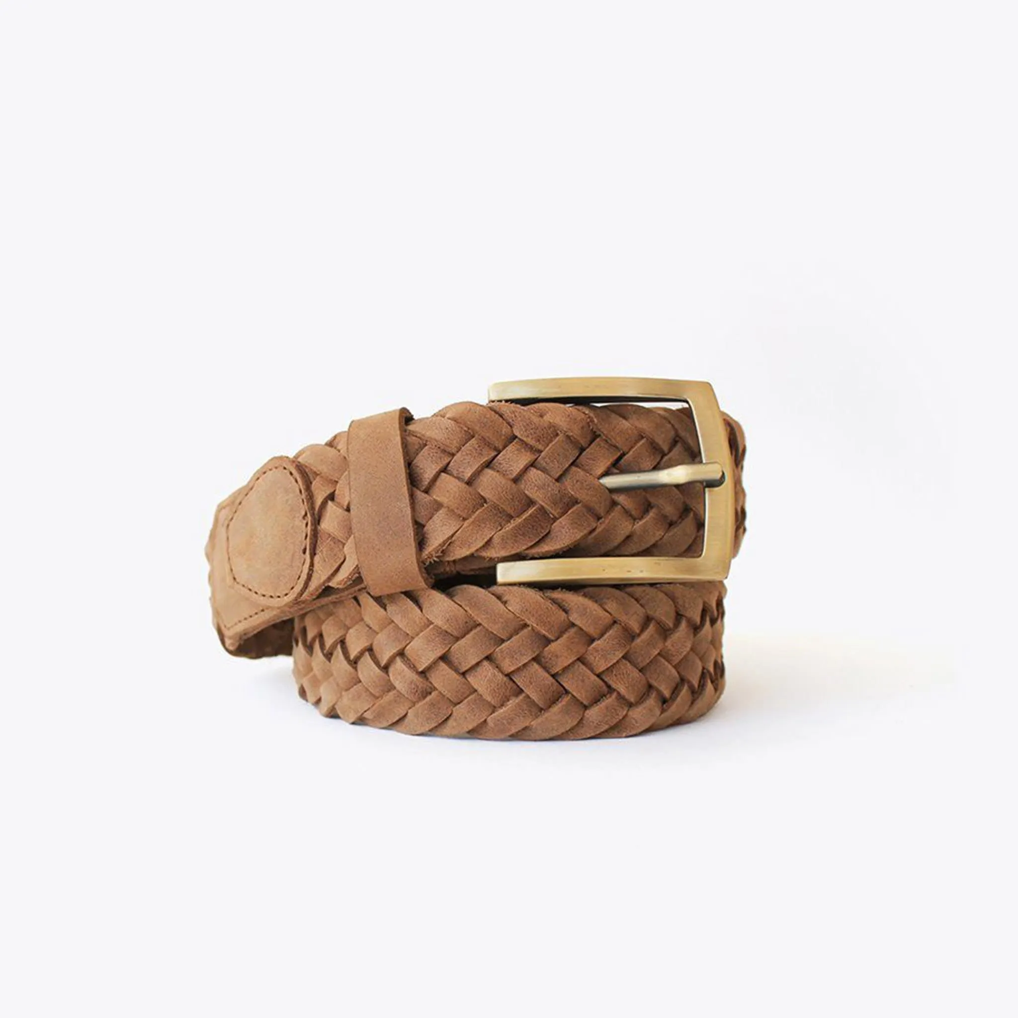 Teyo Woven Belt Tobacco