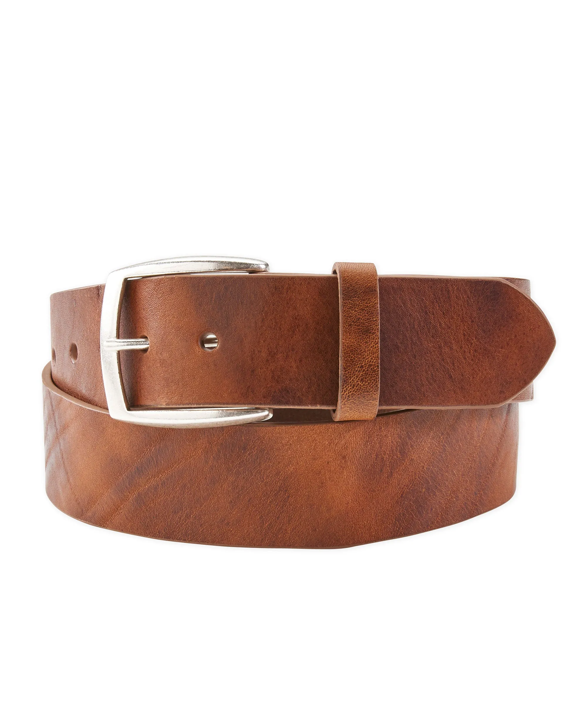 w.kleinberg Vegetable-Tanned Italian Leather Strap Belt